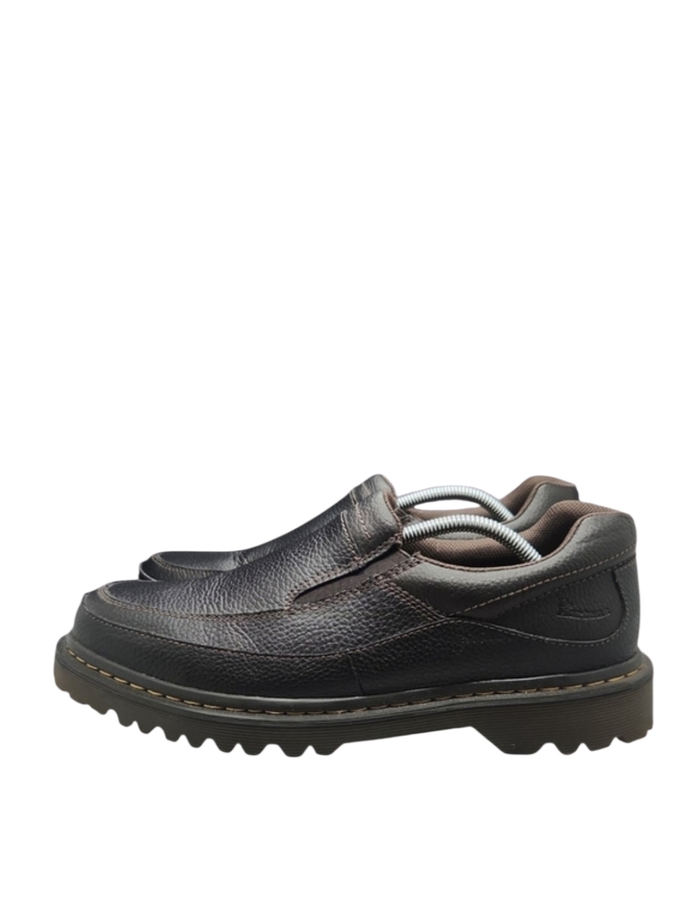 Dr. Martens Utah Pebbled Leather Loafers Dark Brown Size 12